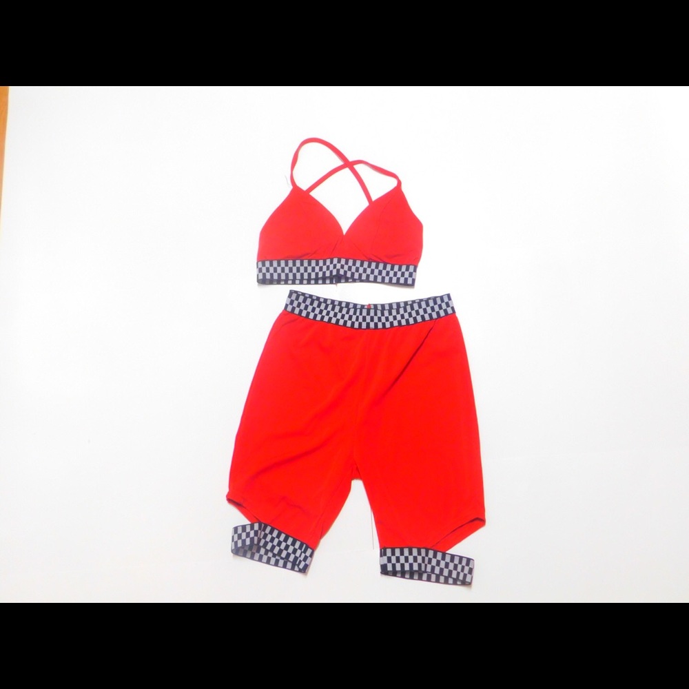 Biker Short Set